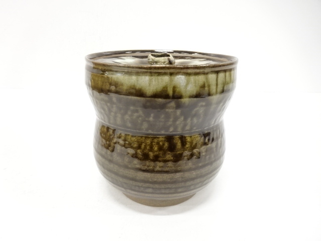  唐津焼　丸田敏政造　水指